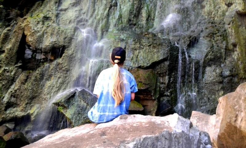 Outdoor adventures - Waterfall at Van der Waltshoek